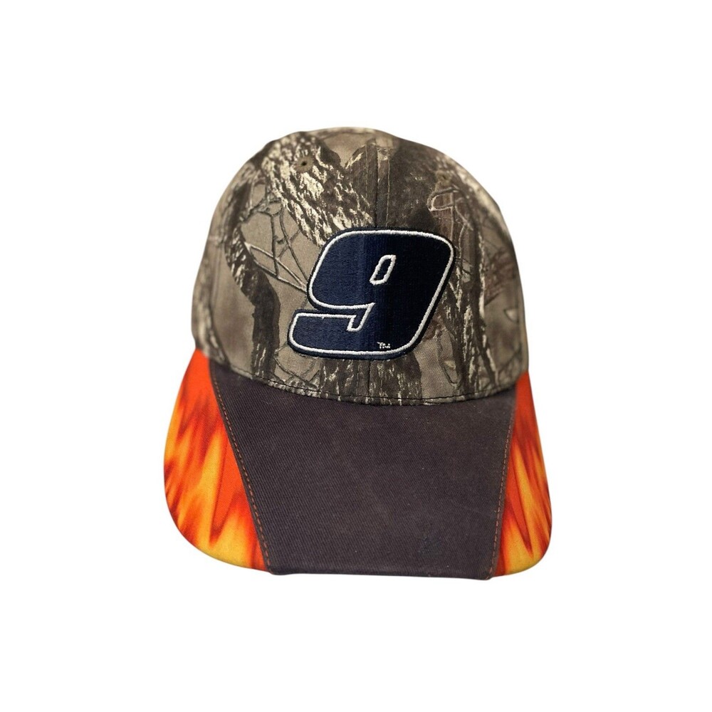 Y2K Hendrick Motorsports Chase Elliott #9 NASCAR Camo Hat Cap One Size